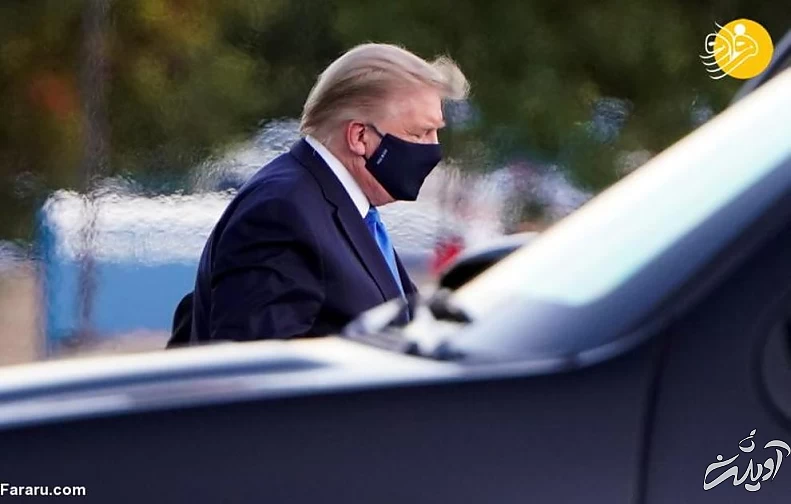 گزارش تصویری دعا برای بهبودی حال دونالد ترامپ